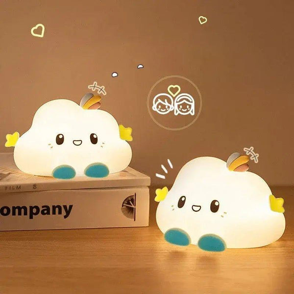 Cartoon-Themed Bedside Night Light - Gentle, Safe, and Fun Illumination for Kids