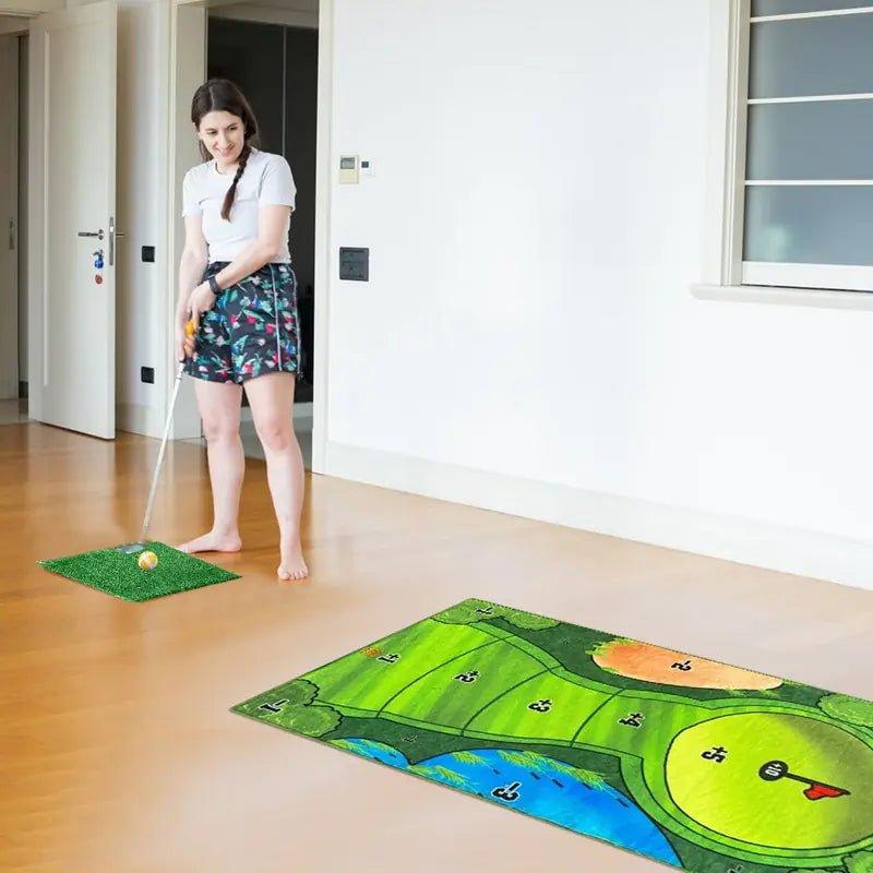 Casual Golf Game Mat Set