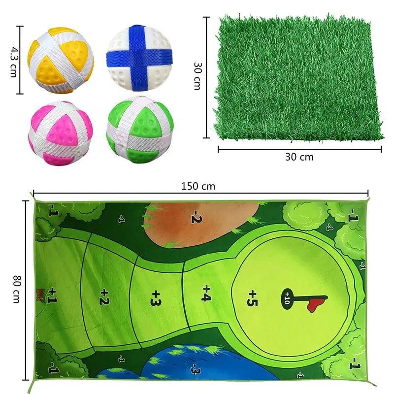 Casual Golf Game Mat Set