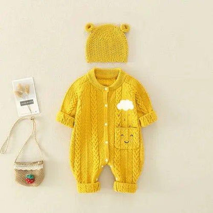 CharmBaby Knit Romper - Home Kartz