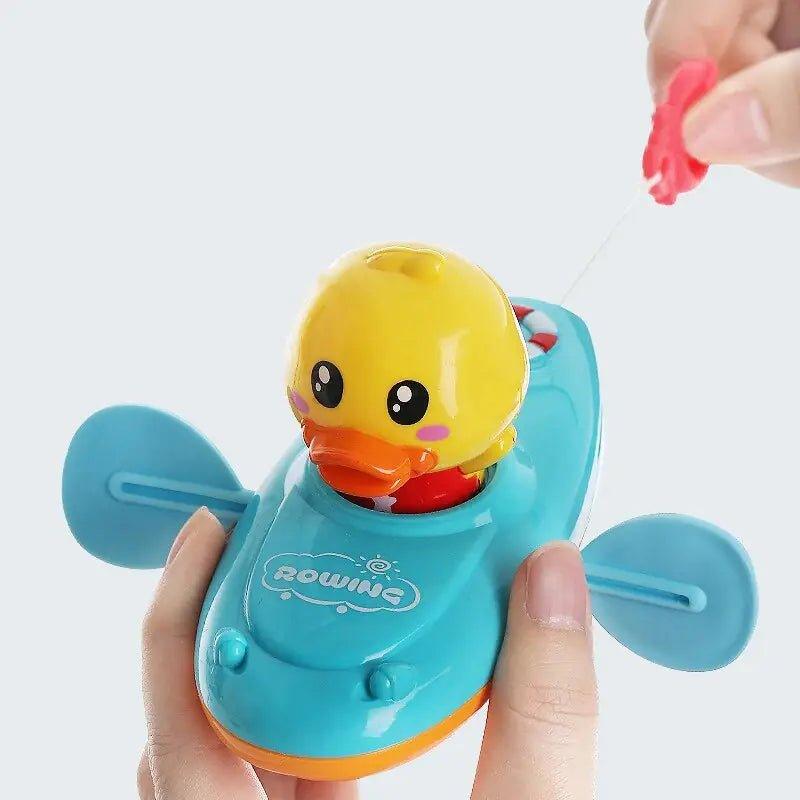 Children's Bath Water Play Toy Chain Rowing Boa