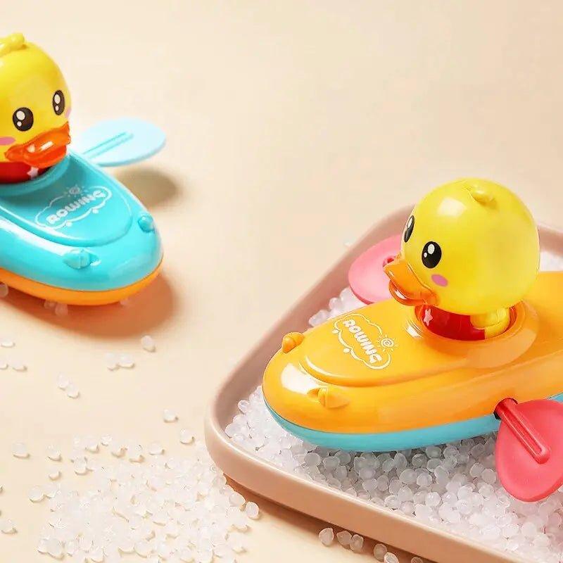 Children's Bath Water Play Toy Chain Rowing Boa