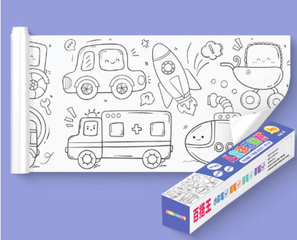 Children's Drawing Roll - Home Kartz