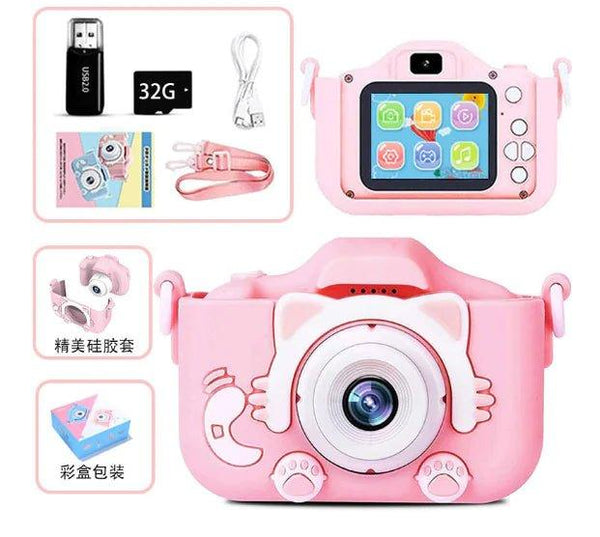 Children's Mini Camera: Ignite Creativity in Playful Pink!