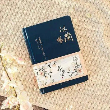 Chinese Style Hardcover Notebook Colorful Pages