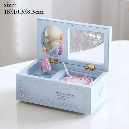 Classic Rotating Dancer Ballerina Piano Music Box