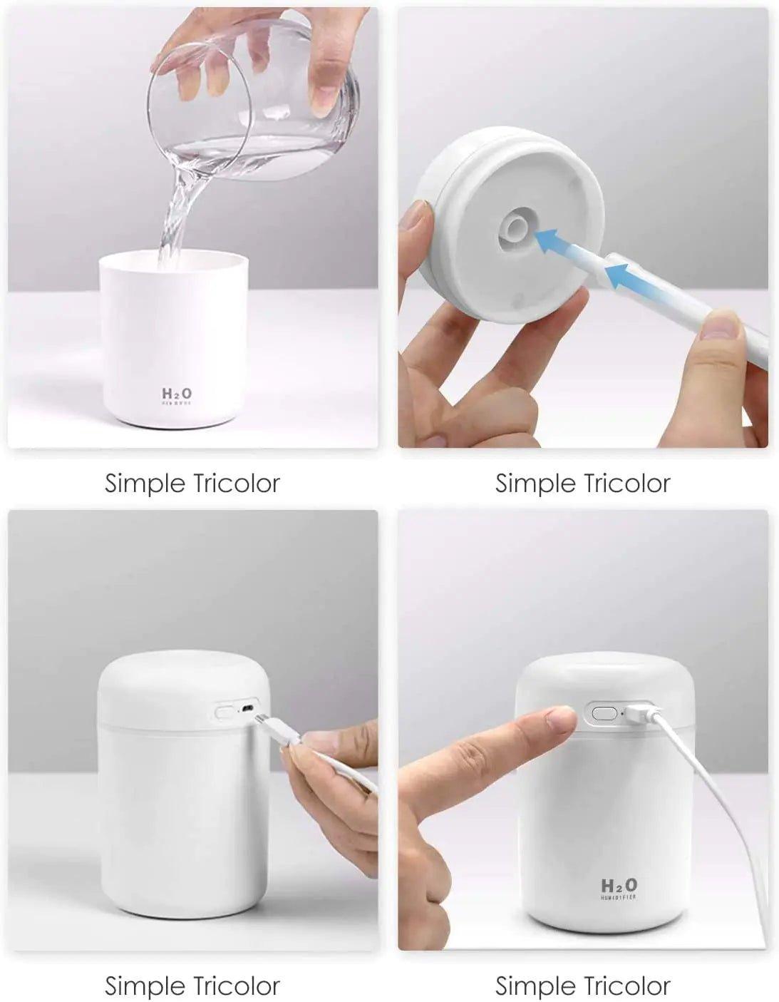 Combat Dry Air Anywhere with USB Mini Humidifier for RSV