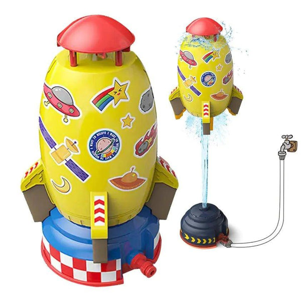 Introducing the Cosmic Aqua Rocket Toy for Kids