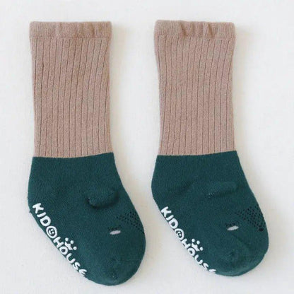 Cozy Terry Baby Floor Socks