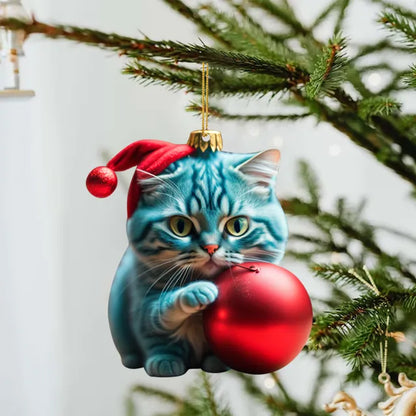 Add Whiskers and Charm to Your Tree with Cute Cat Christmas Ornaments!