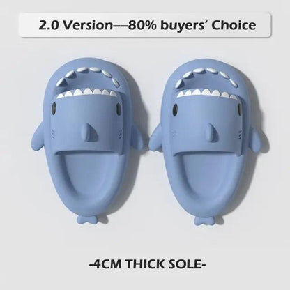 2023 Summer Men Shark Slippers