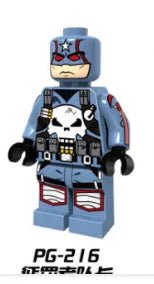 Custom Lego DC & Marvel Comics Superhero Minifigures
