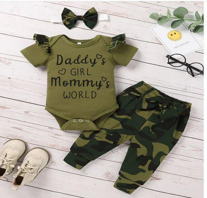 Cute 3PCS Set Newborn Baby Boy Clothes - Home Kartz