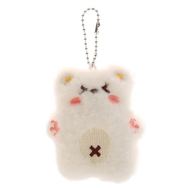 Cute Stars Plush Toy Doll Squeak Keychain