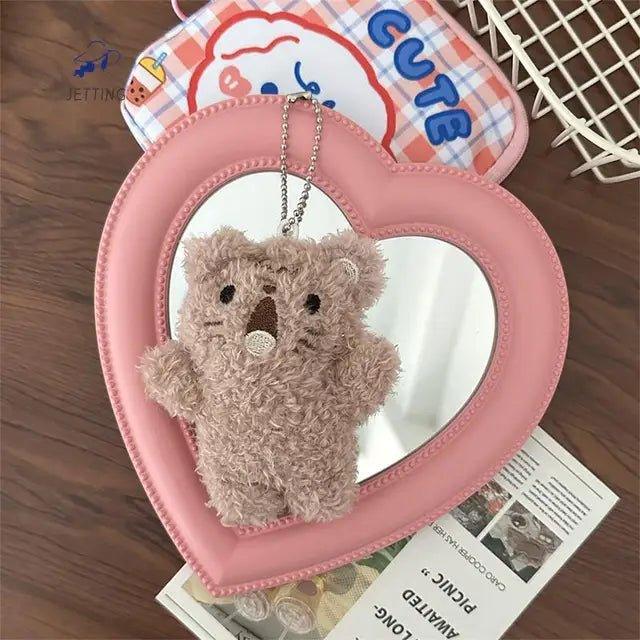 Cute Stars Plush Toy Doll Squeak Keychain