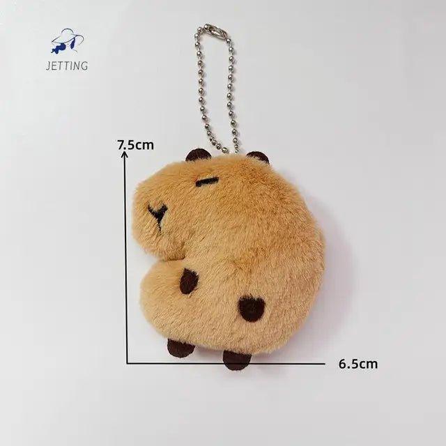 Cute Stars Plush Toy Doll Squeak Keychain