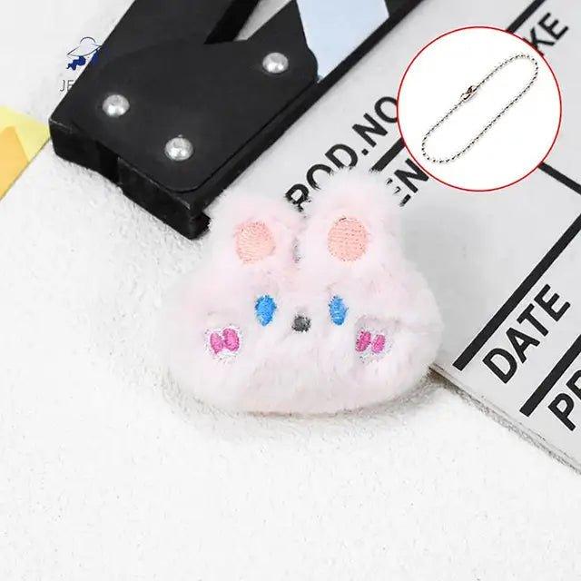 Cute Stars Plush Toy Doll Squeak Keychain