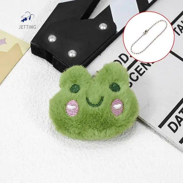 Cute Stars Plush Toy Doll Squeak Keychain