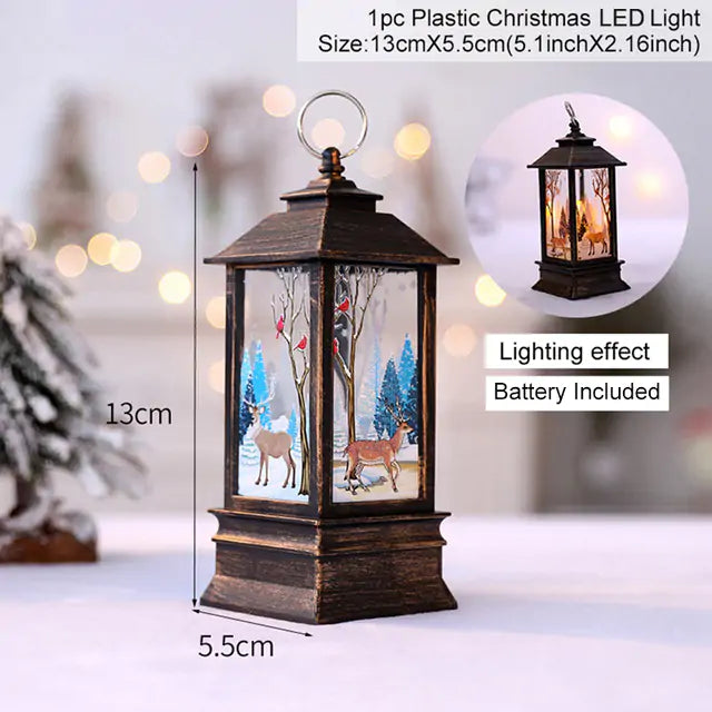 Illuminate Your Home with Christmas Lantern Light – Warm Festive LED Holiday Décor