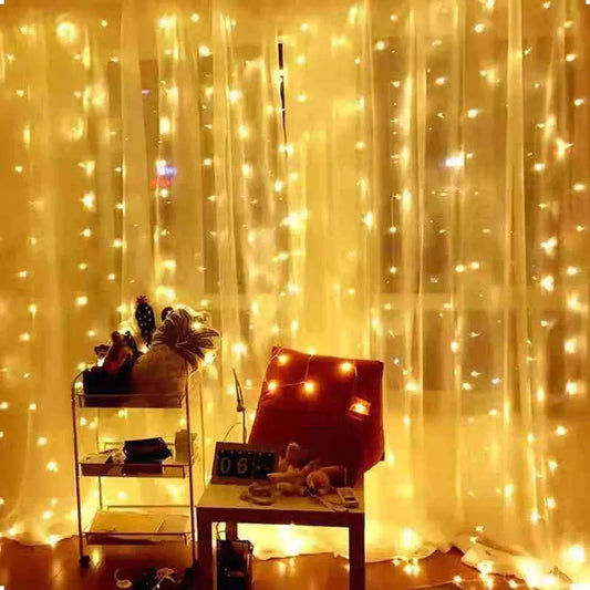 LED Curtain Lights – Transform Your Space with Magical, Festive Lighting ✨🎄