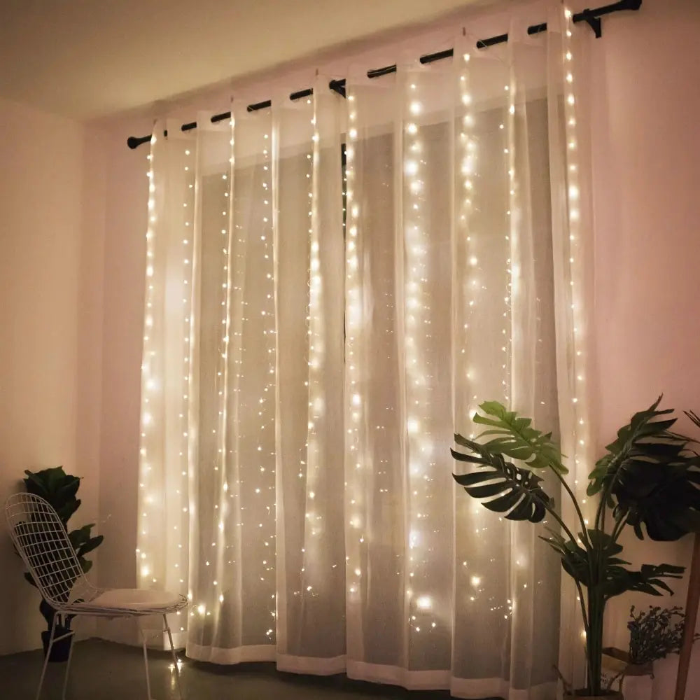 LED Curtain Lights – Transform Your Space with Magical, Festive Lighting ✨🎄