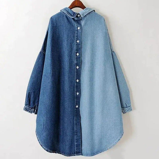 Denim Contrast Shirt