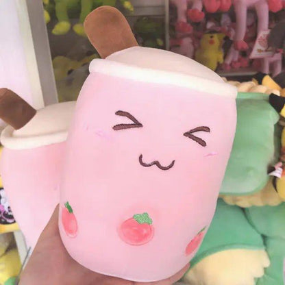 Discover the Sweetest Cuddle with the Milk Tea Plushie Toy