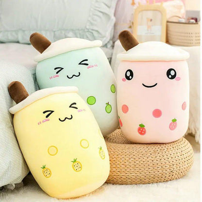 Discover the Sweetest Cuddle with the Milk Tea Plushie Toy