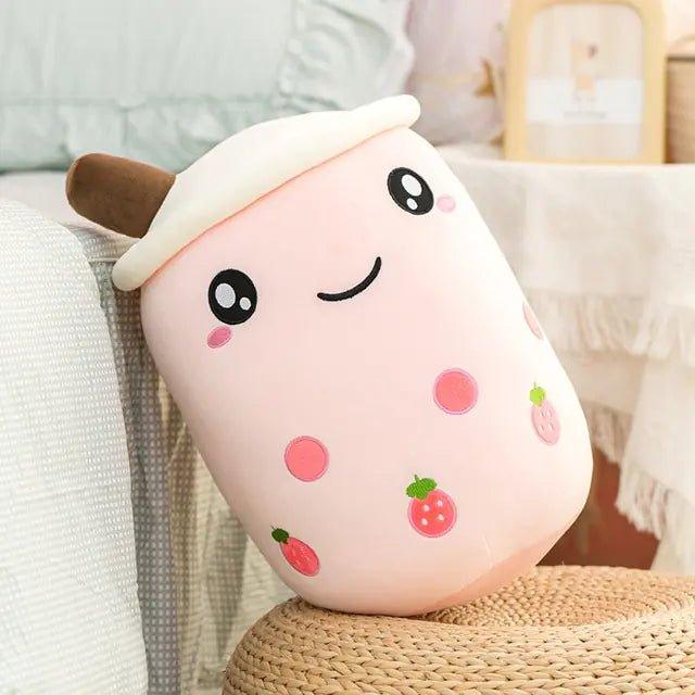 Discover the Sweetest Cuddle with the Milk Tea Plushie Toy