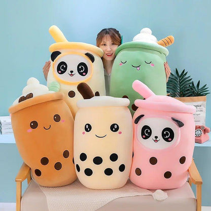 Discover the Sweetest Cuddle with the Milk Tea Plushie Toy