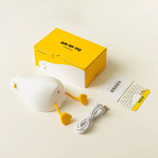 Illuminate Your Nights with the USB Rechargeable Duck Nightlight - Home Kartz