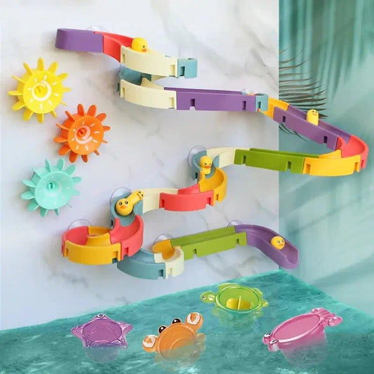 Duck Slide Baby Bath Toys