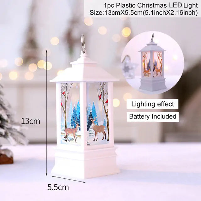 Illuminate Your Home with Christmas Lantern Light – Warm Festive LED Holiday Décor