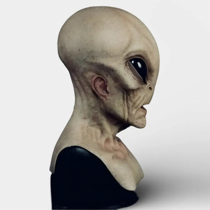 Realistic Alien Mask – Perfect for Halloween & Cosplay Events