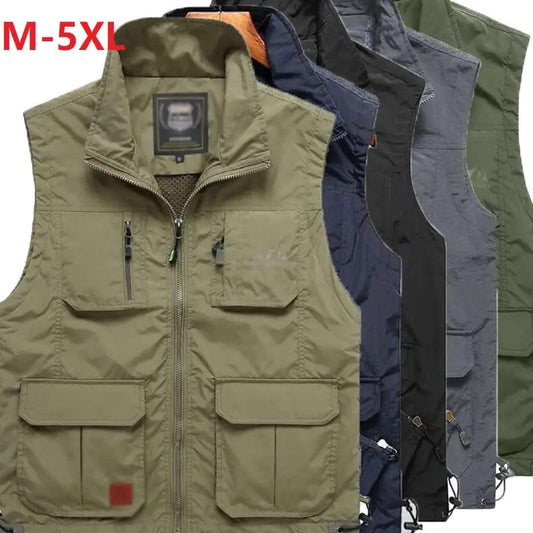 Multi - Pockets Classic Jackets