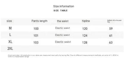 Elastic Waist Loose Parachute Pants