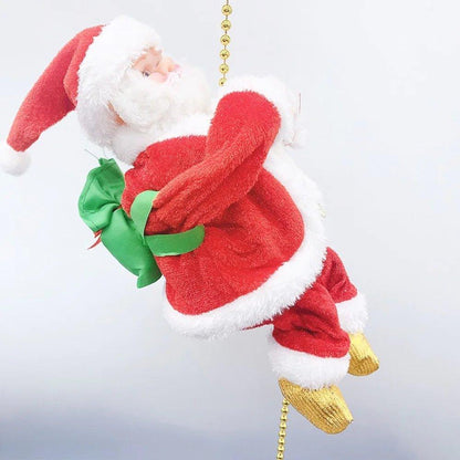 Electric Climbing Santa Toy