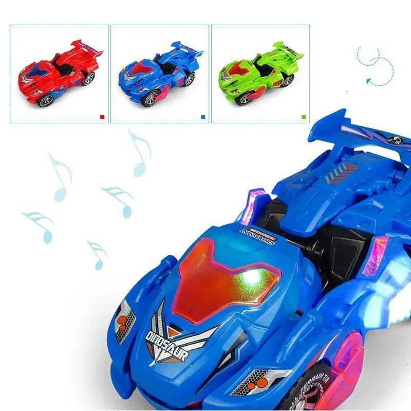 Electric Dinosaur Transformer Car