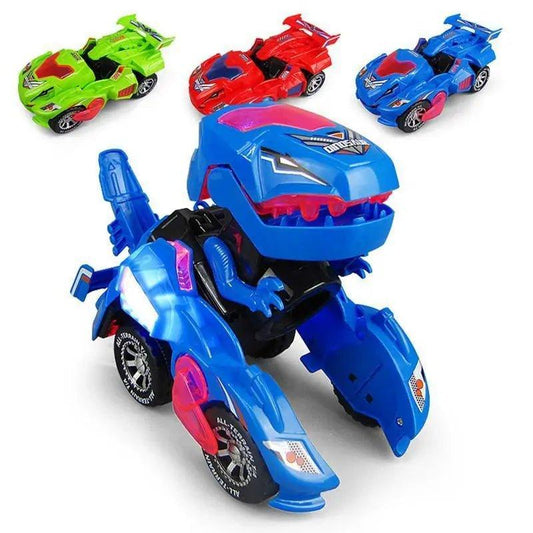 Electric Dinosaur Transformer Car