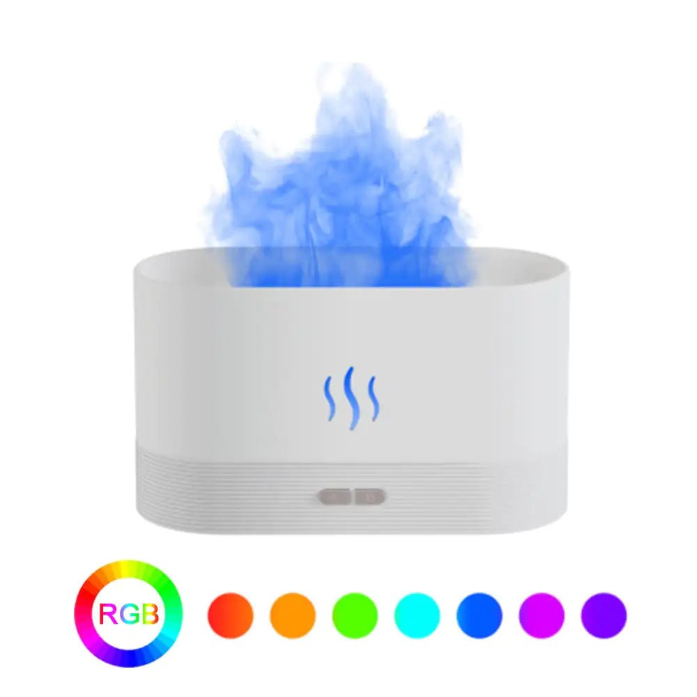 Create a Harmonious Atmosphere with Electric Fire Flame Humidifier - Home Kartz
