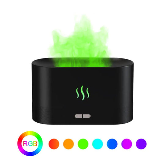 Create a Harmonious Atmosphere with Electric Fire Flame Humidifier - Home Kartz