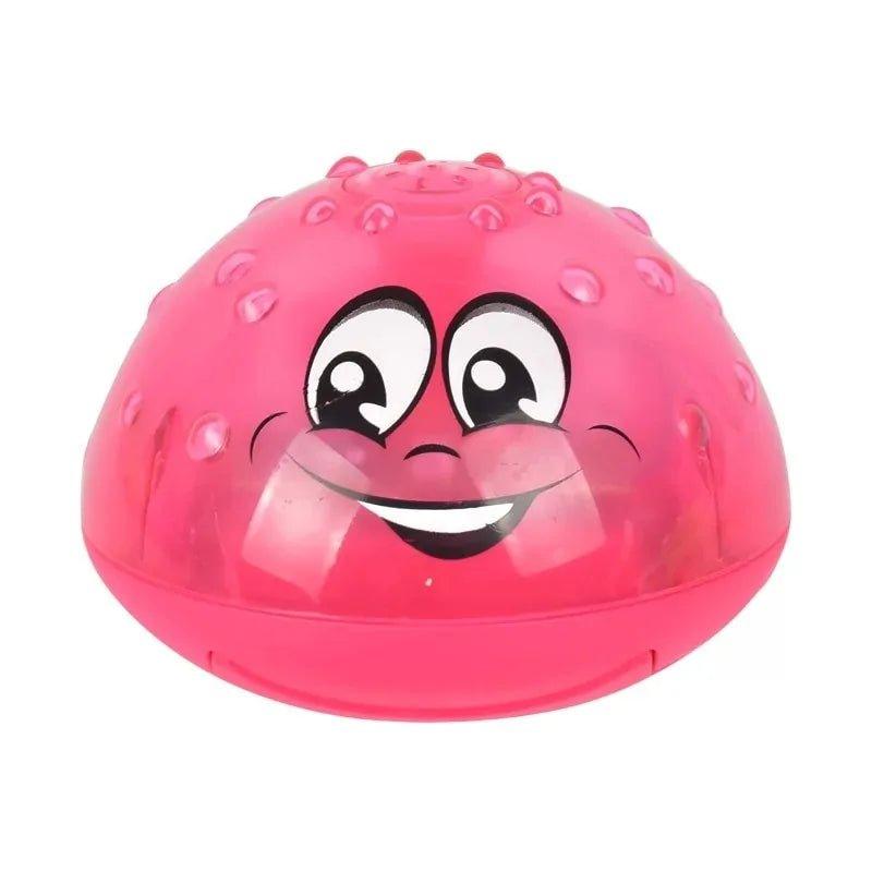 "Electric Whale Bath Ball: Water Spray Shower Toy with Light and Music