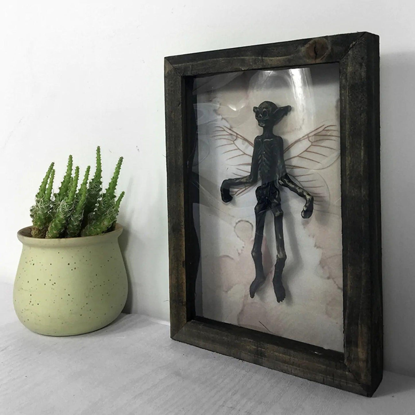 Elevate Your Haunted House with Our Top - Selling Wooden Hanging Photo Frame 🎃