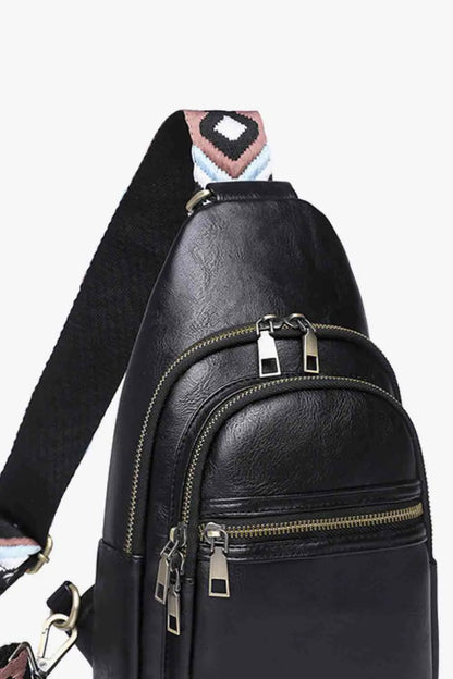 Elevate Your Style Sustainably with the Adored Vegan Leather Sling Bag
