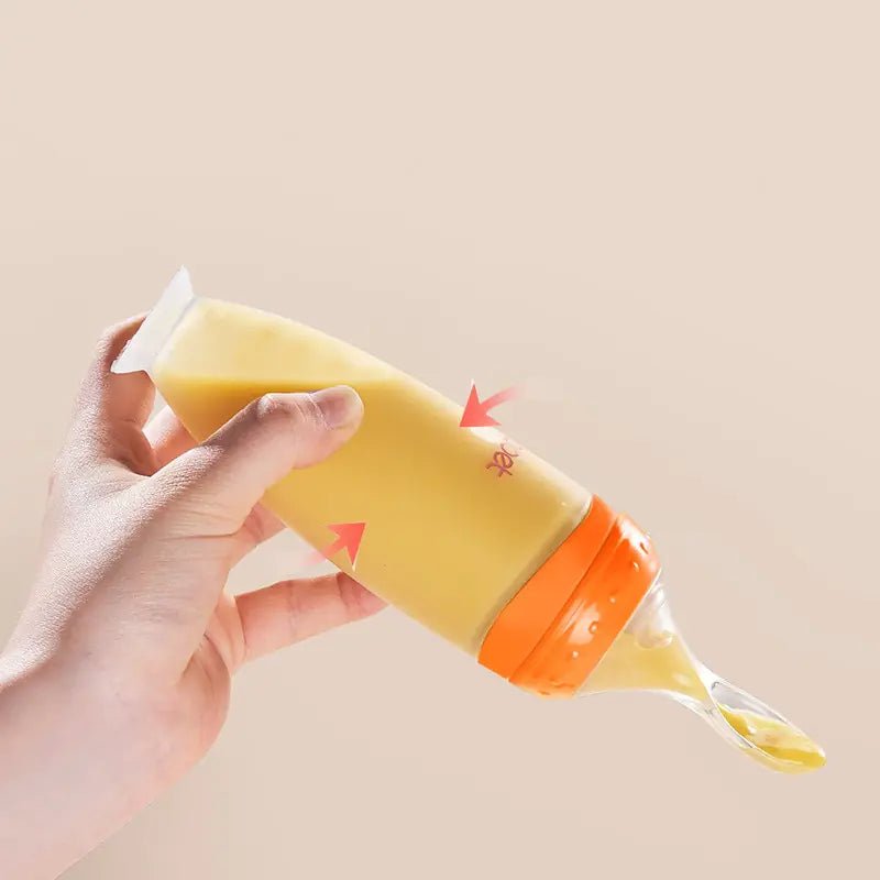 Embrace Stress-Free Feeding with the Baby Feeding Squeeze Bottle