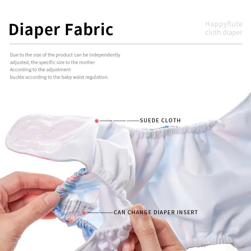 Experience Comfort and Convenience with the Happy Flute Adjustable Diaper Set