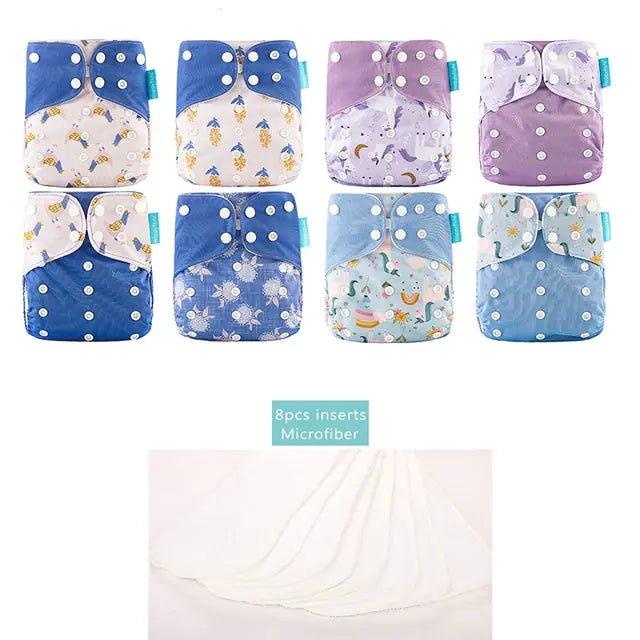 Experience Comfort and Convenience with the Happy Flute Adjustable Diaper Set