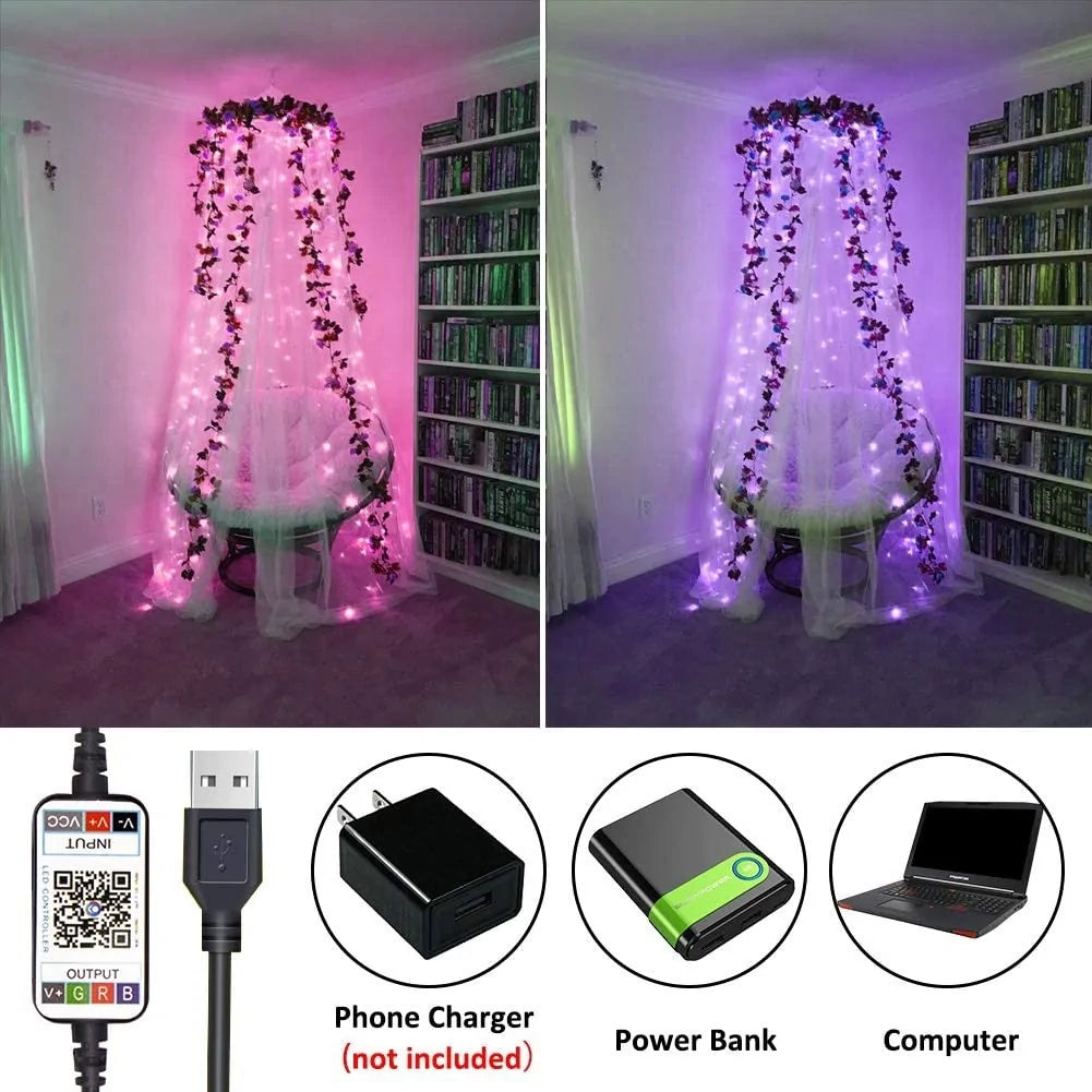 Light Up Your Holidays with Customizable LED Christmas Tree Decoration Lights 🎄✨