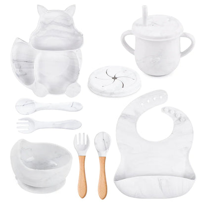 Baby Silicone Feeding Set