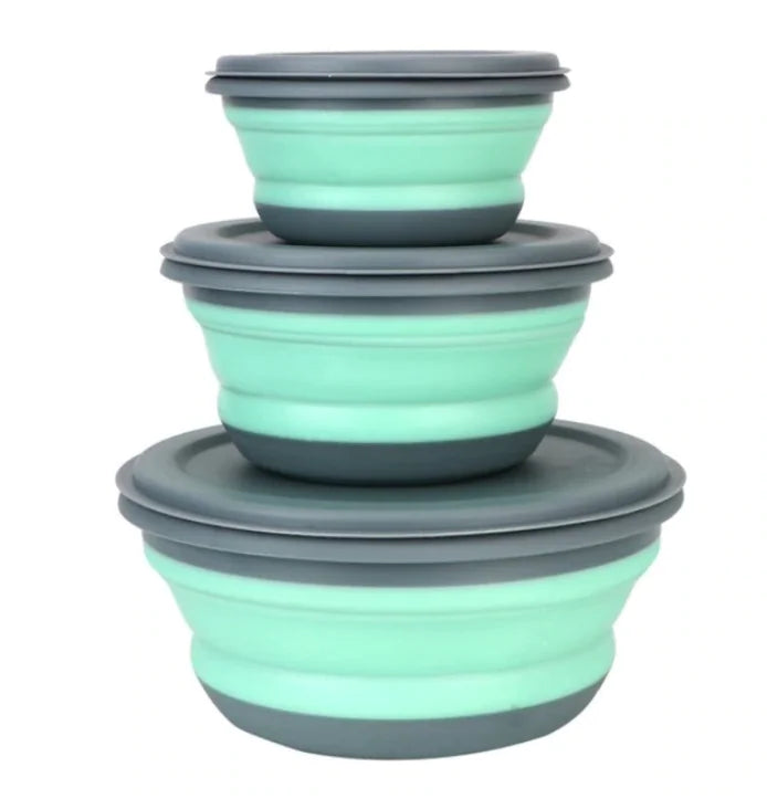 Collapsible Food Storage Containers – Space-Saving, Airtight Storage for Freshness and Organization